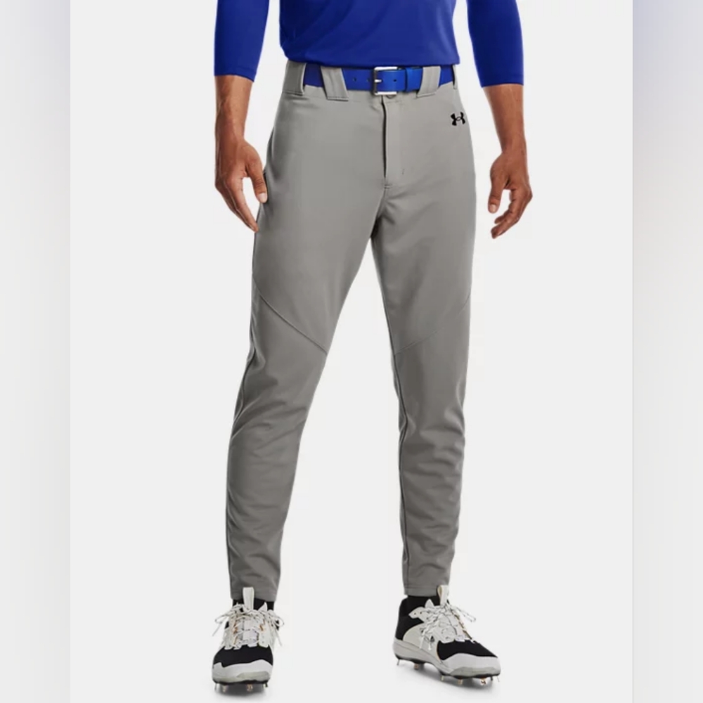 Under Armour Men's Gray Utility Baseball Pants Size Small NWT